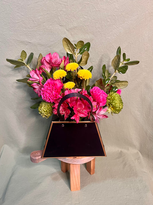 Medium Arrangement in Handbag